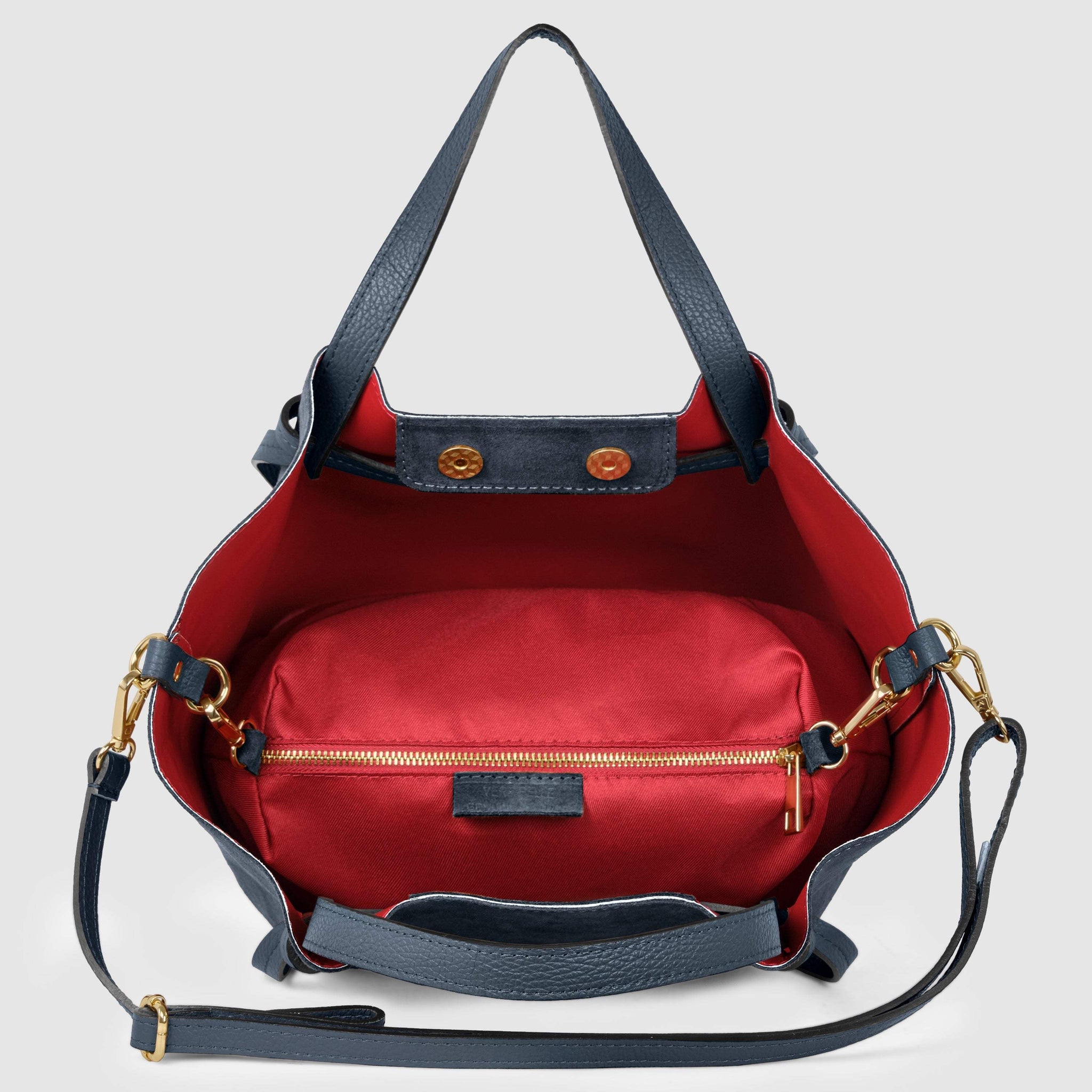 Italian Genuine Suede Tote Bag 292730 - TAKEASY - Flyclothing LLC