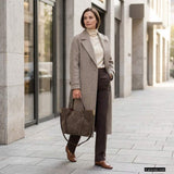Italian Genuine Suede Tote Bag 292730 - TAKEASY - Flyclothing LLC