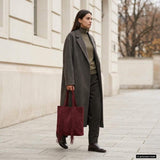 Italian Genuine Suede Tote Bag 272522