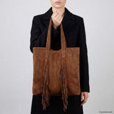 Italian Genuine Suede Tote Bag 272522