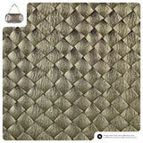 Italian Genuine Weave Metallic Suede Crossbody Bag 171522 - TAKEASY - Flyclothing LLC