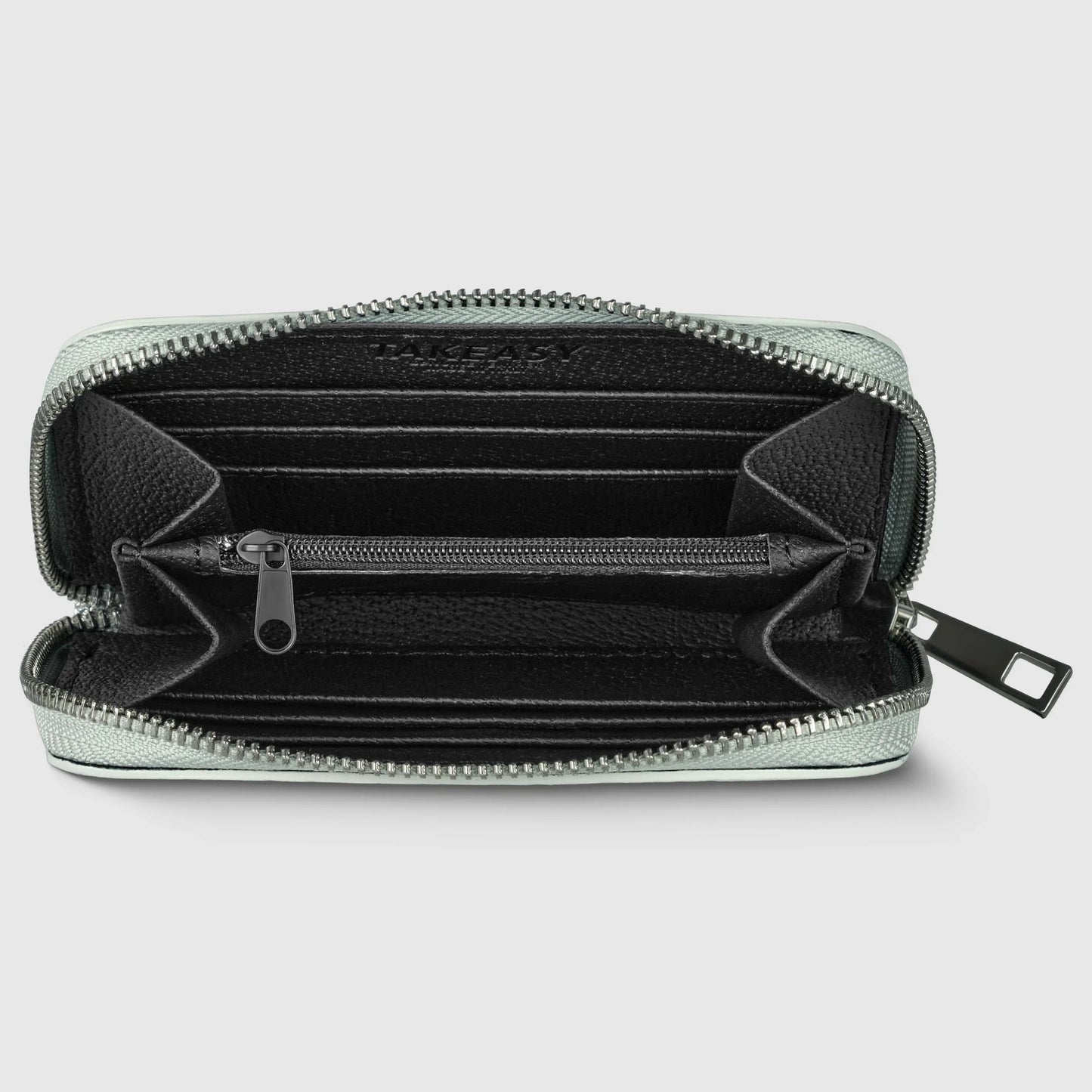 Weave Metallic Suede Leather Wallet - TAKEASY - Flyclothing LLC