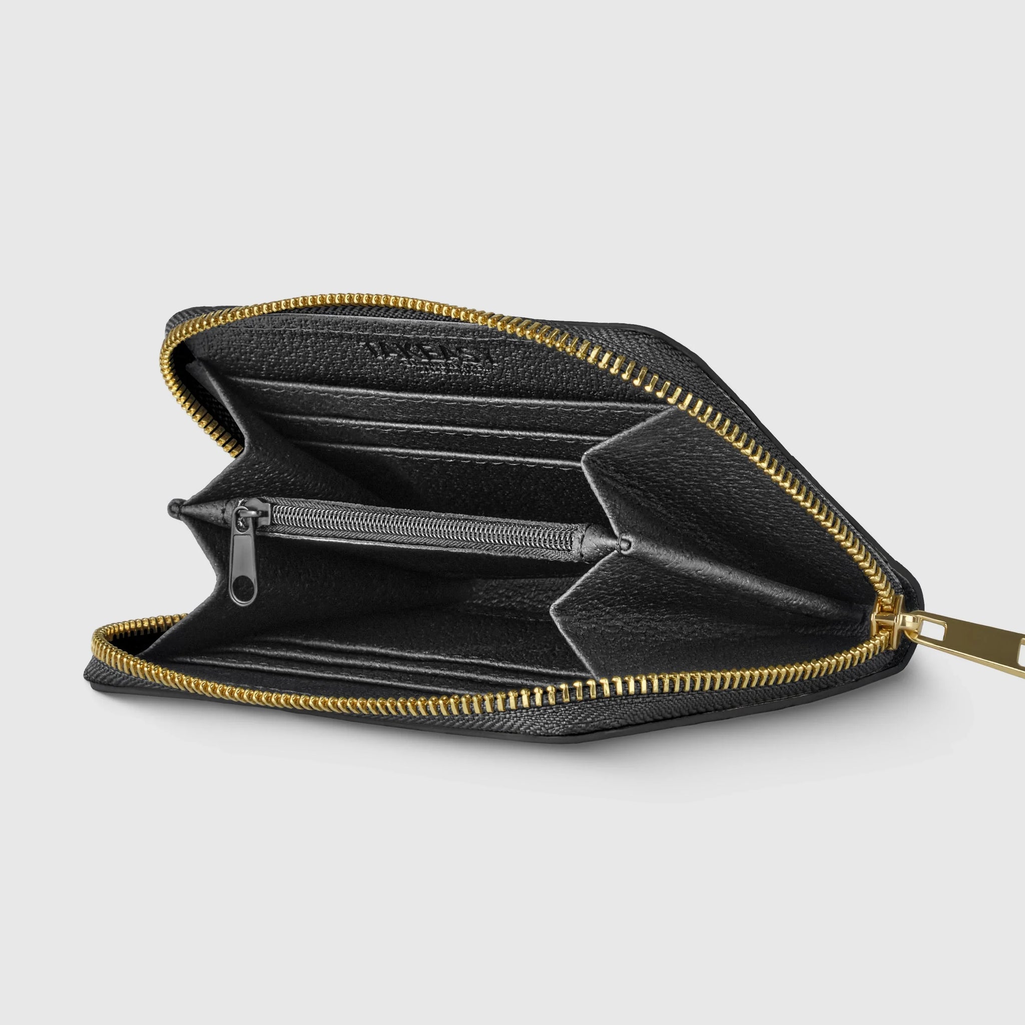 Weave Metallic Suede Leather Wallet - TAKEASY - Flyclothing LLC