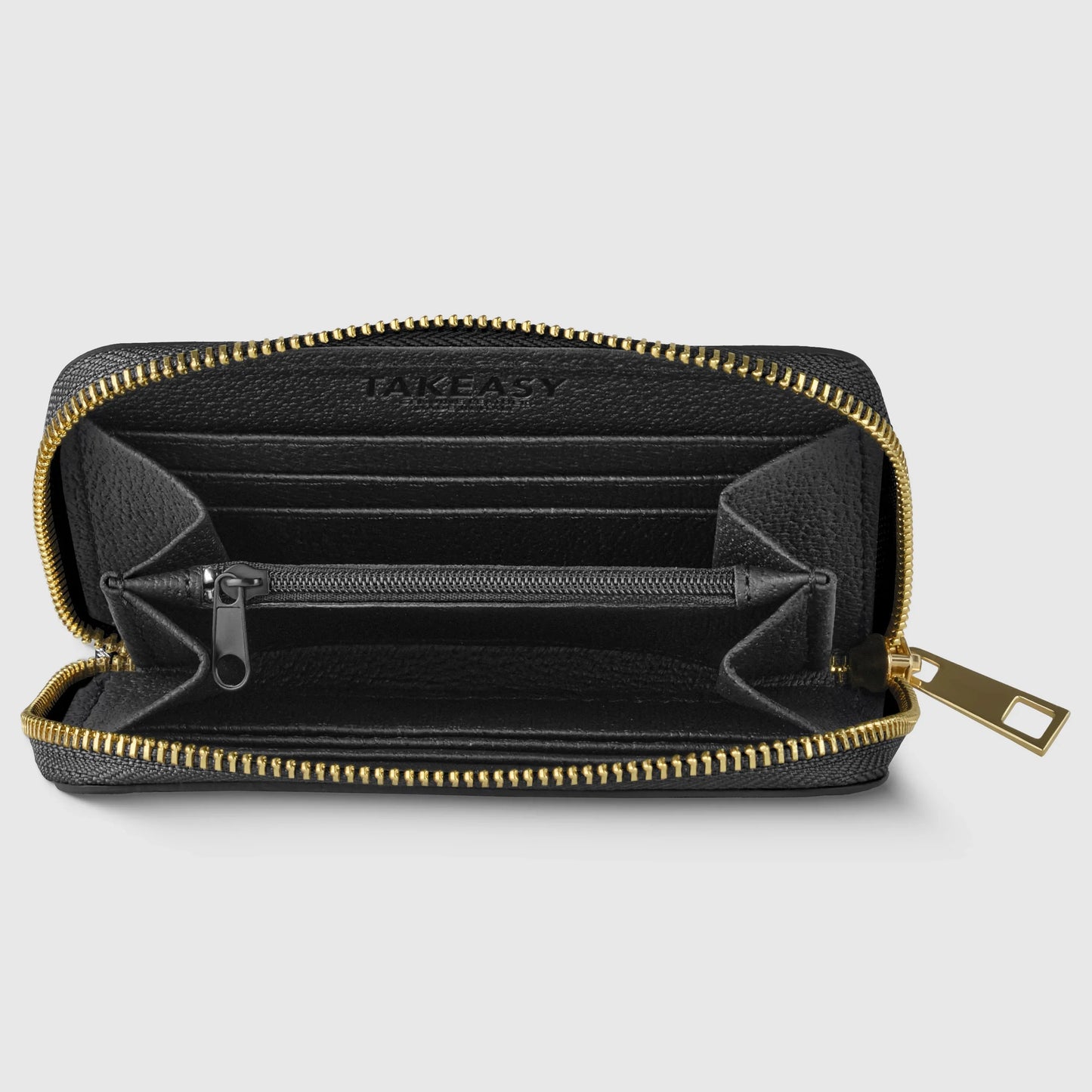 Weave Metallic Suede Leather Wallet - TAKEASY - Flyclothing LLC