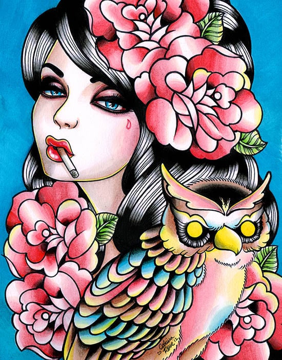 Black Market Art Company Taken For Granted Print