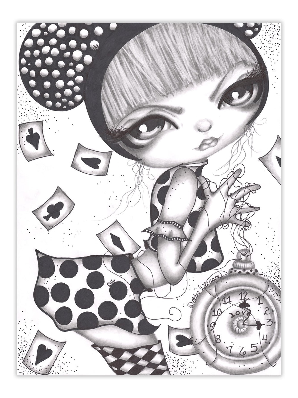Black Market Art Company Tangled Print