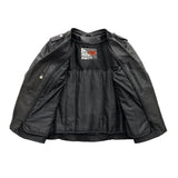 Tantrum - Women's Motorcycle Leather Jacket - First Manufacturing Company - Flyclothing LLC