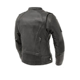 Tantrum - Women's Motorcycle Leather Jacket - First Manufacturing Company - Flyclothing LLC