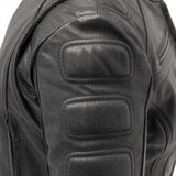Targa - Women's Motorcycle Leather Jacket - First Manufacturing Company - Flyclothing LLC