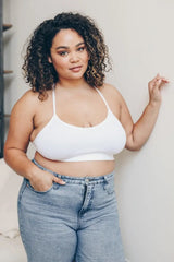Tattoo Back Bralette – Embroidered Mesh Racerback Style
