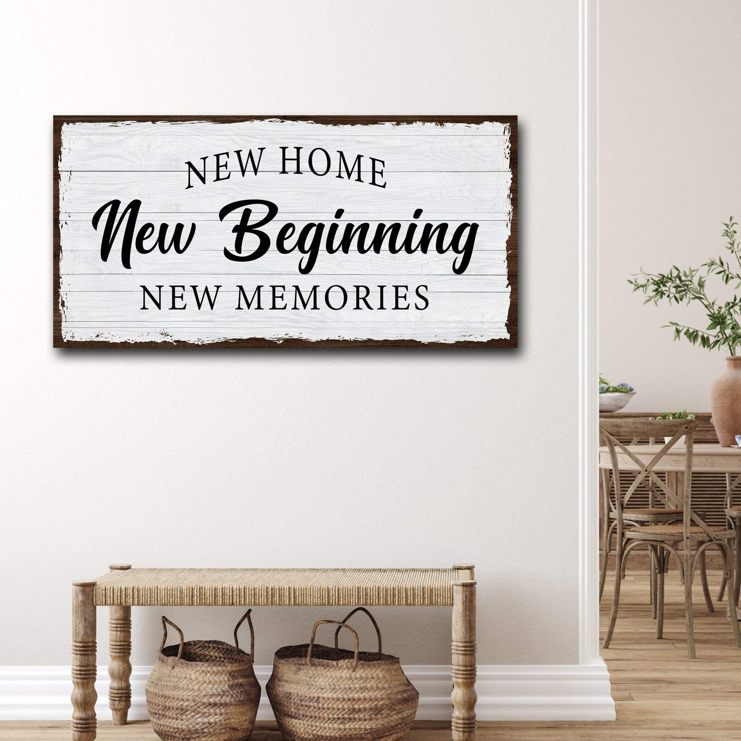 New Home Sign - Tailored Canvases - Flyclothing LLC