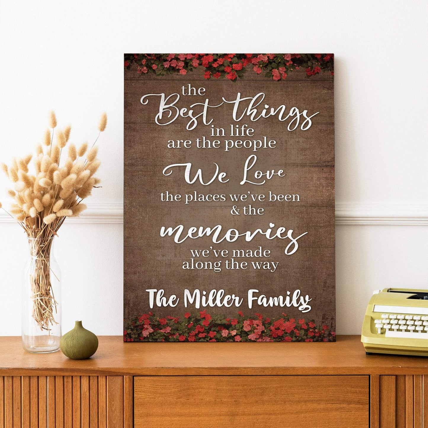 Best Things In Life Sign II - Tailored Canvases - Flyclothing LLC