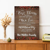 Best Things In Life Sign II - Tailored Canvases - Flyclothing LLC