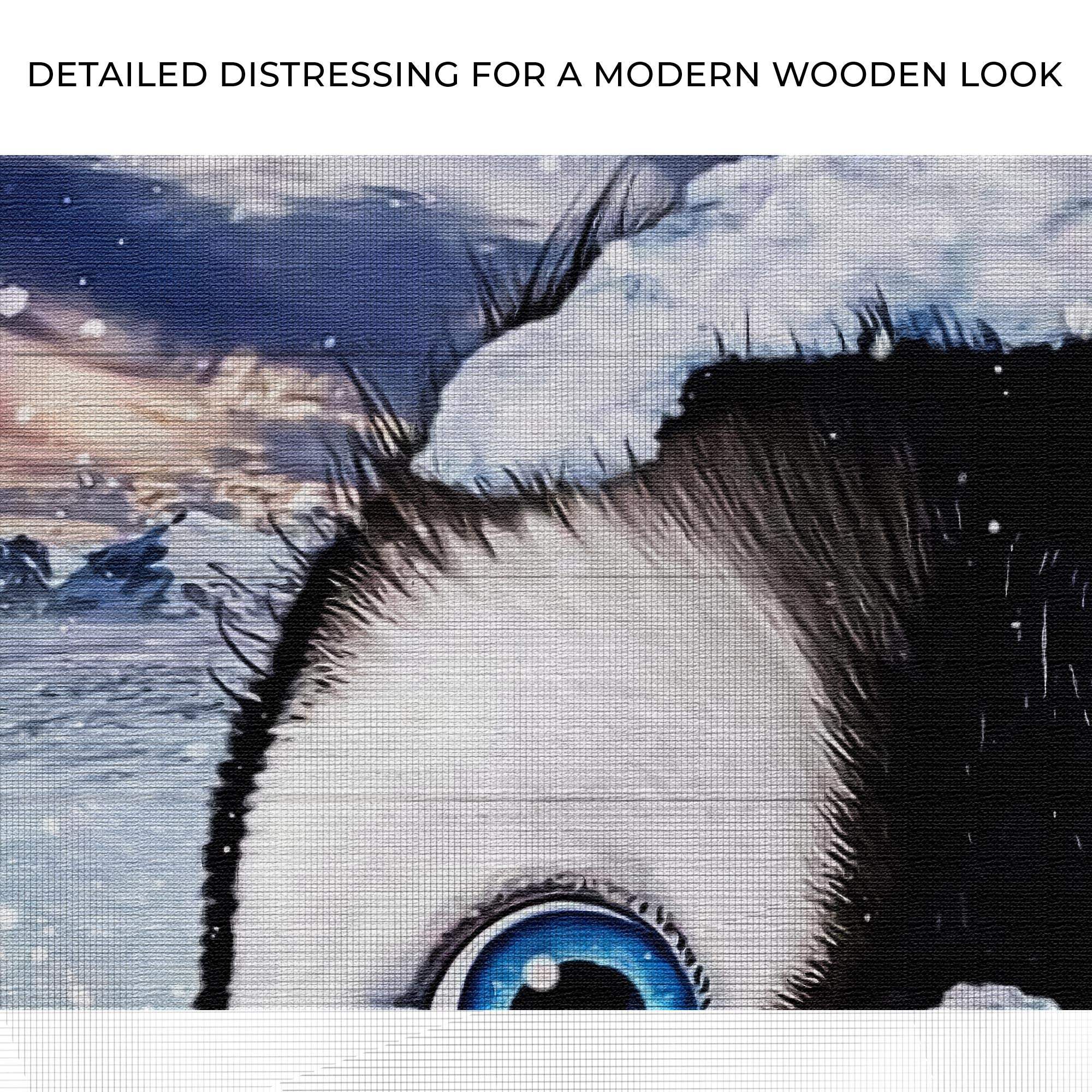 Penguin Peekaboo Painting Canvas Wall Art - Tailored Canvases - Flyclothing LLC