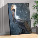 Pelican Painting "The Fish Catcher" Canvas Wall Art II - Tailored Canvases - Flyclothing LLC