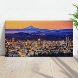 Portland Oregon Skyline Canvas Wall Art - Tailored Canvases - Flyclothing LLC