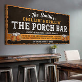 Family Porch Bar Sign - Tailored Canvases - Flyclothing LLC