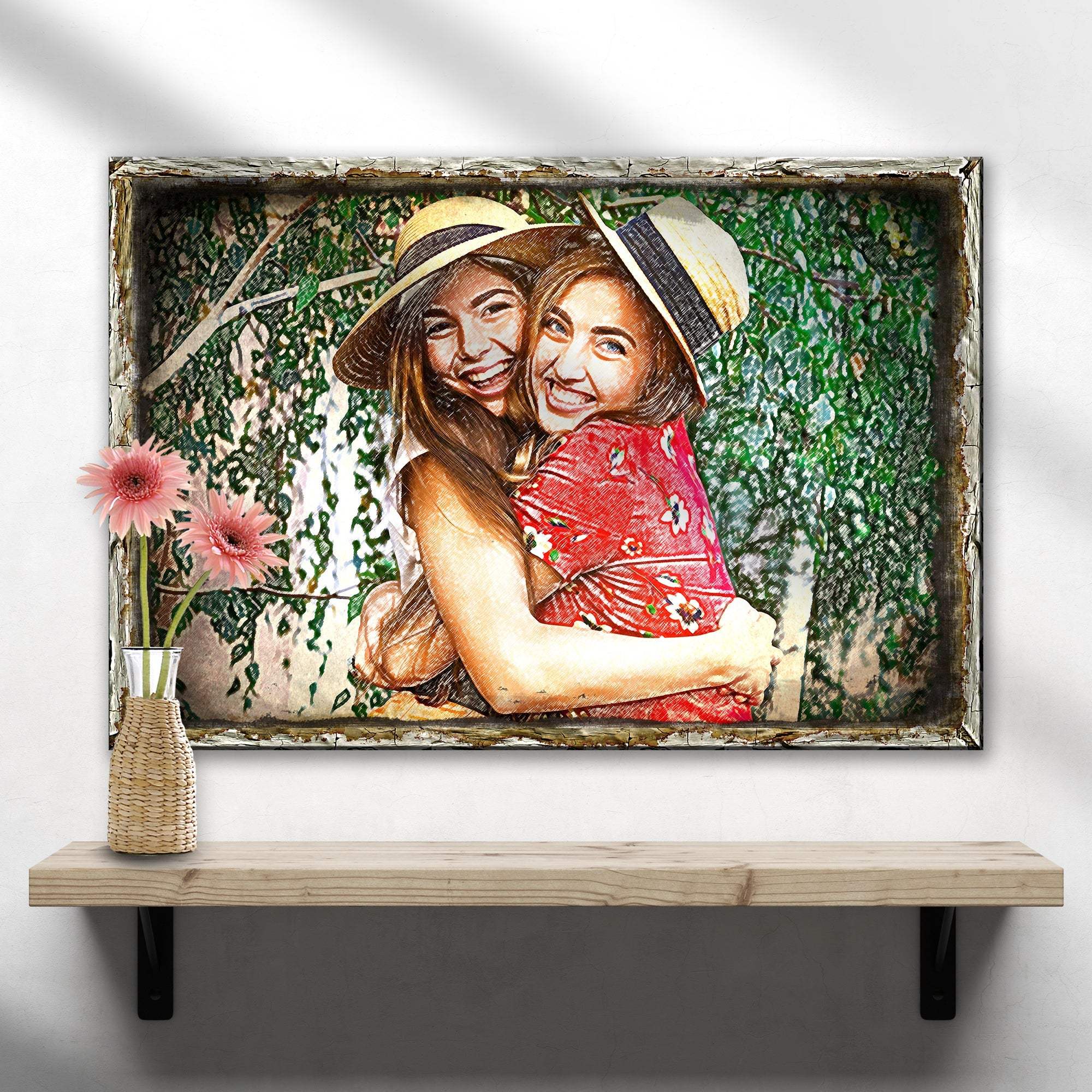 Portrait Minimalist Sign - Tailored Canvases - Flyclothing LLC