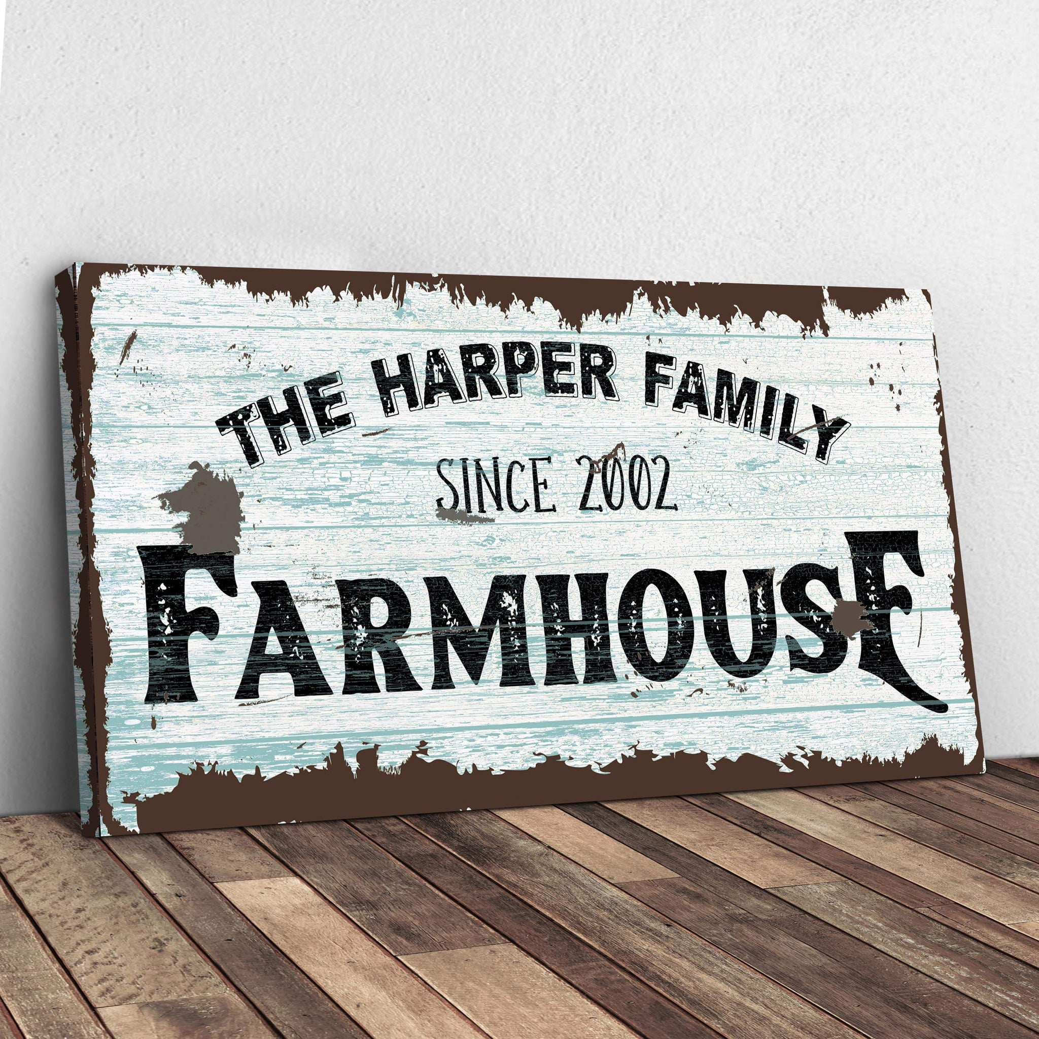Family Farmhouse Sign IV - Tailored Canvases - Flyclothing LLC