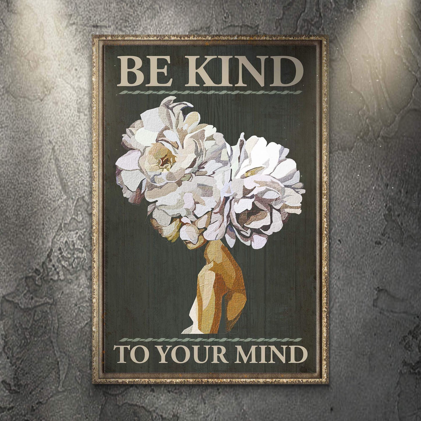Be Kind To Your Mind Sign II - Tailored Canvases - Flyclothing LLC