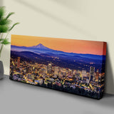 Portland Oregon Skyline Canvas Wall Art - Tailored Canvases - Flyclothing LLC