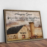 Amazing Grace Family Sign II - Tailored Canvases - Flyclothing LLC