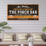 Family Porch Bar Sign - Tailored Canvases - Flyclothing LLC