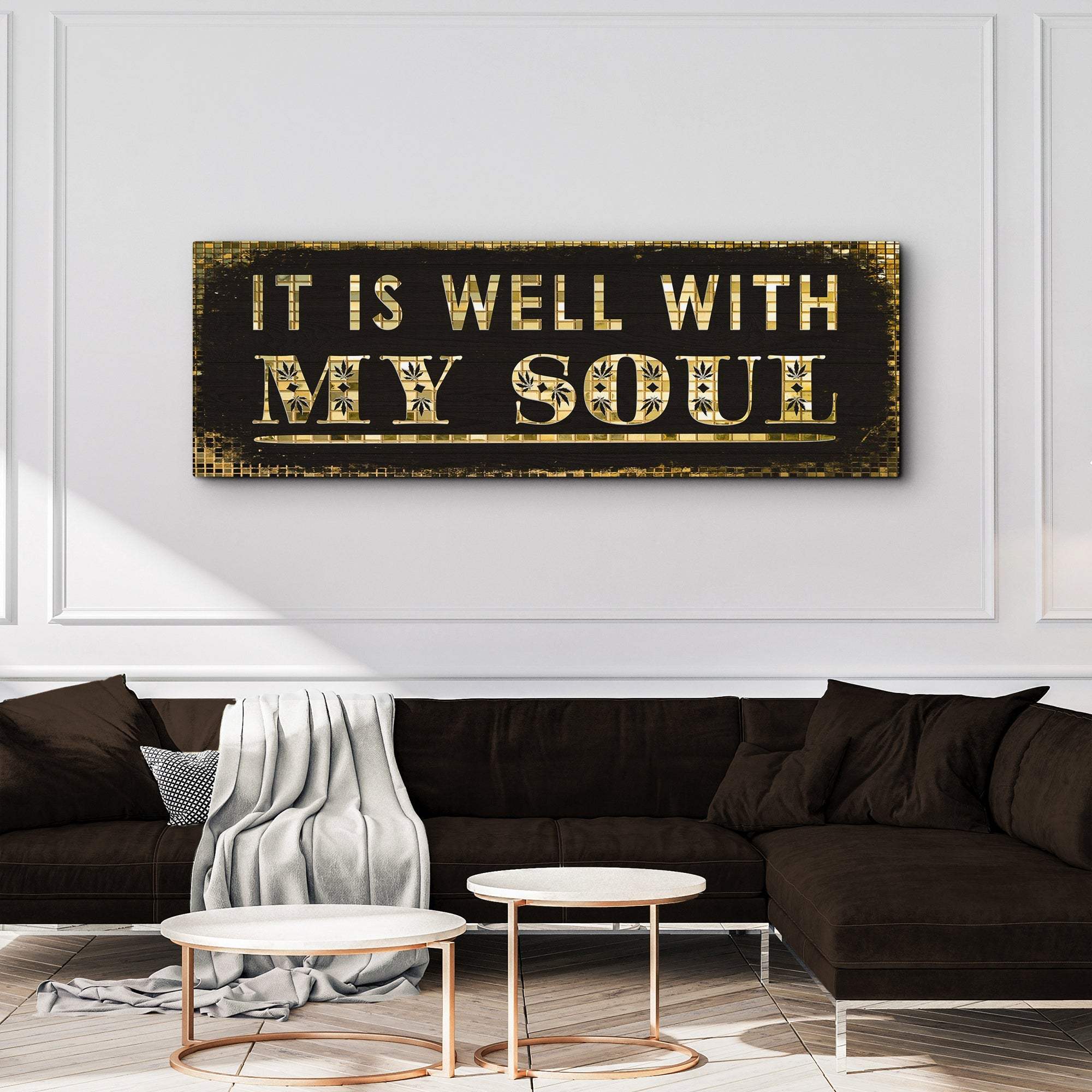 It Is Well With My Soul Sign II - Tailored Canvases - Flyclothing LLC