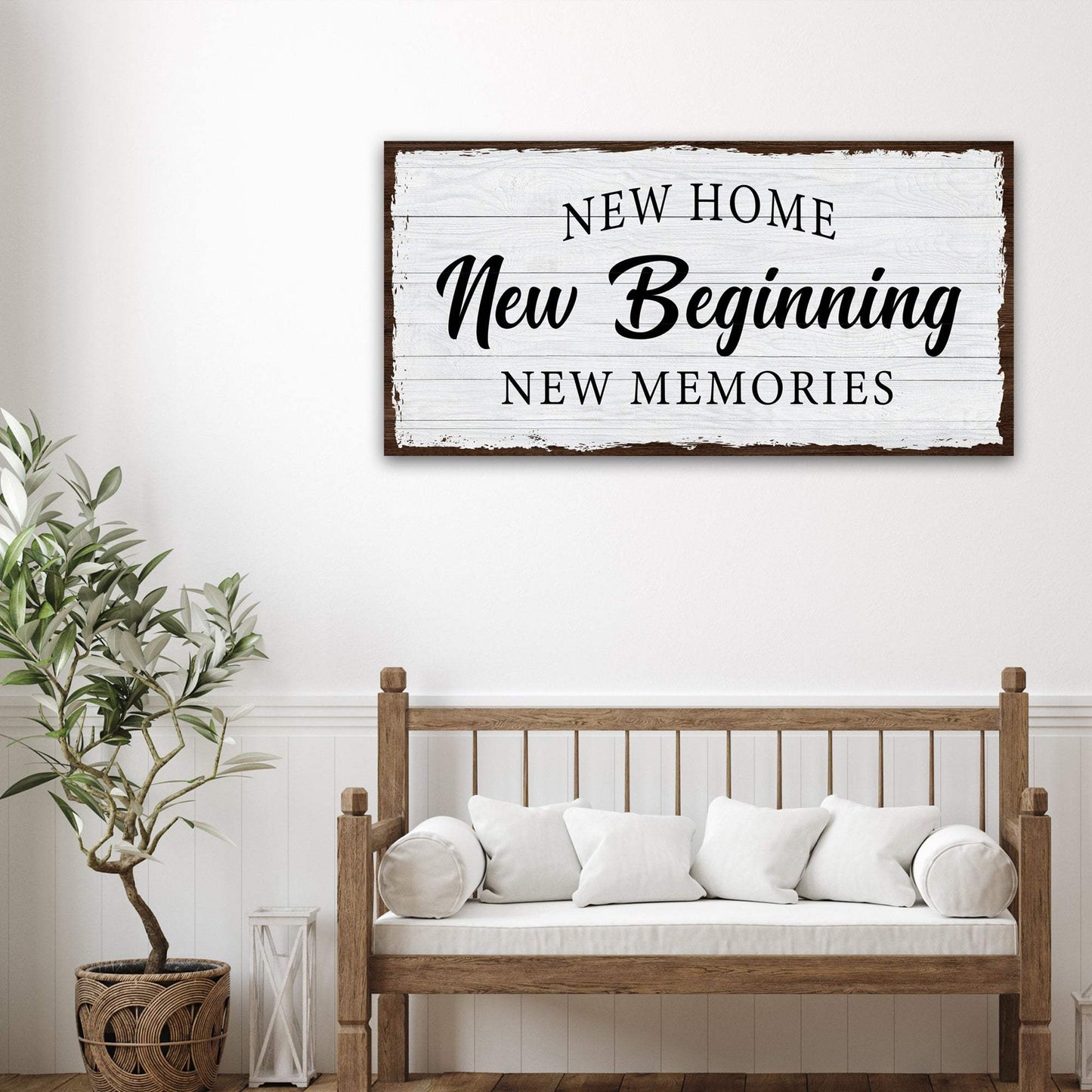 New Home Sign - Tailored Canvases - Flyclothing LLC