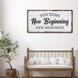 New Home Sign - Tailored Canvases - Flyclothing LLC
