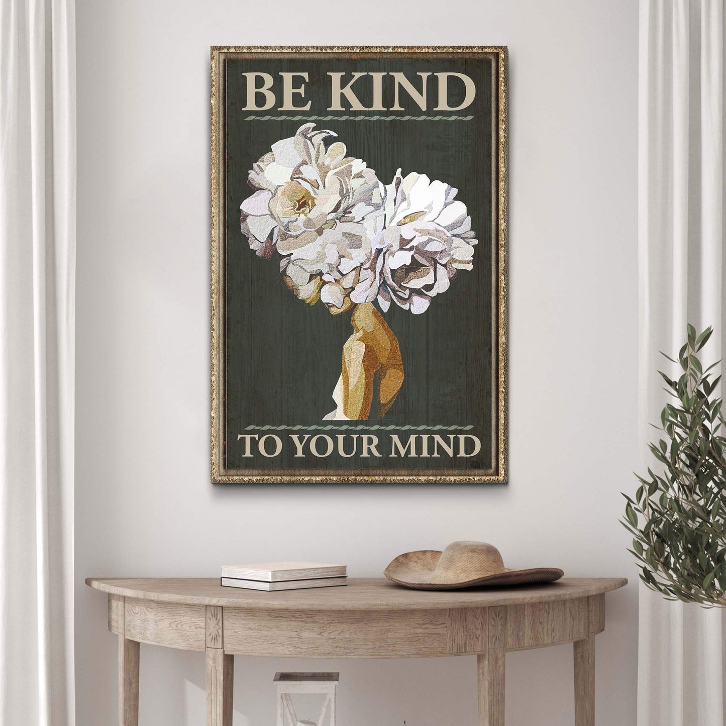 Be Kind To Your Mind Sign II - Tailored Canvases - Flyclothing LLC