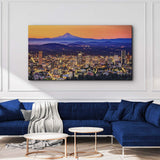 Portland Oregon Skyline Canvas Wall Art - Tailored Canvases - Flyclothing LLC