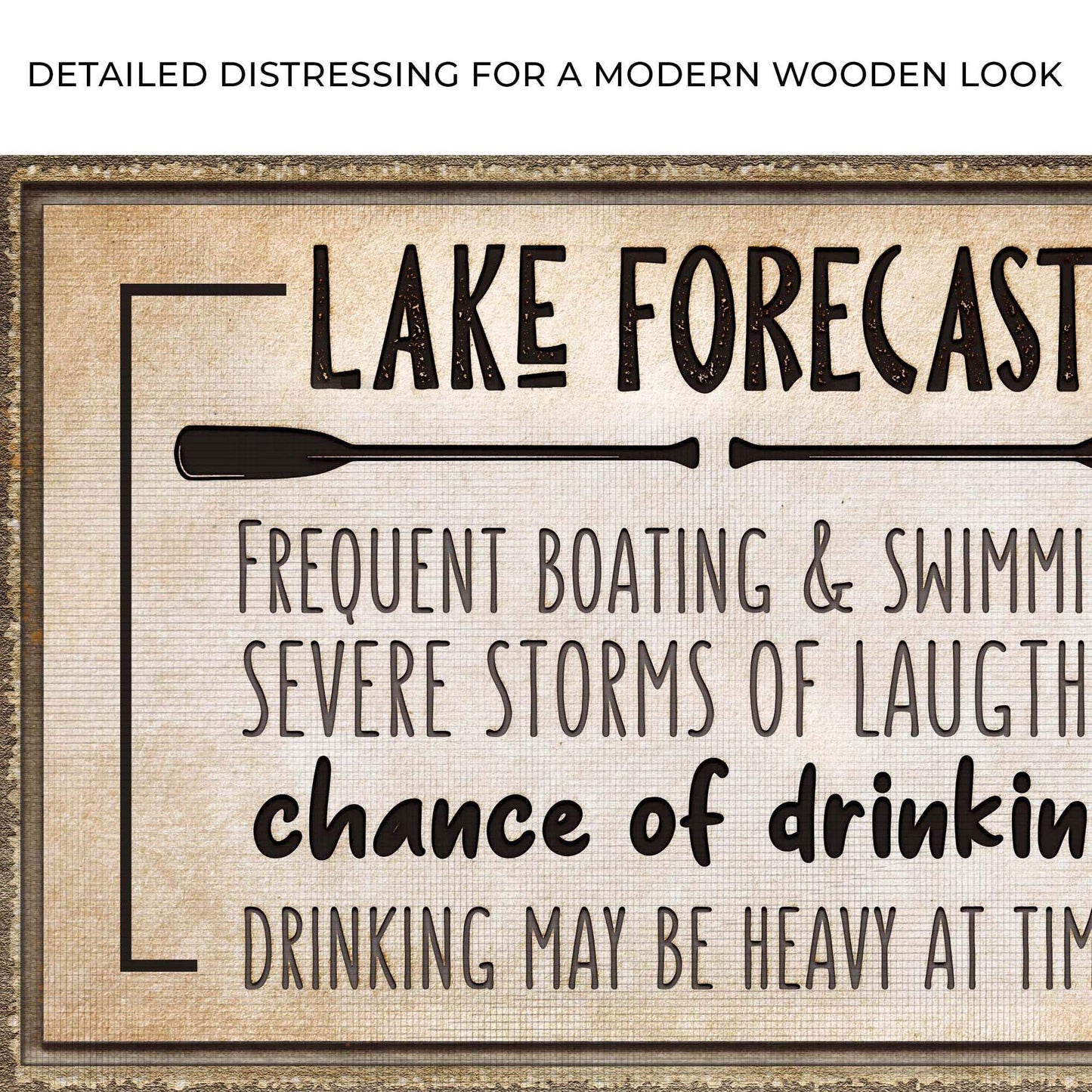 Lake Forecast Sign - Tailored Canvases - Flyclothing LLC