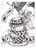 Black Market Art Company Tea Time Print