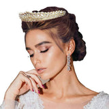 Teardrop Cluster Detailed Princess Tiara - Madeline Love - Flyclothing LLC