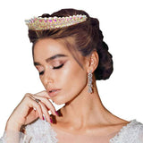 Teardrop Cluster Detailed Princess Tiara - Madeline Love - Flyclothing LLC
