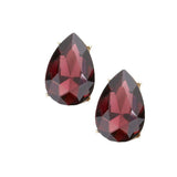 Teardrop Stone Evening Earrings - Madeline Love - Flyclothing LLC