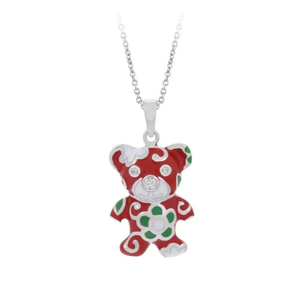 Teddy Bear Pendant - Belle Étoile Jewelry - Flyclothing LLC
