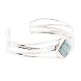 Terra Green Seraphinite and Sterling Silver Cuff Bracelet - Barse Jewelry - Flyclothing LLC