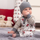 Baby Boy's Ride 'Em Cowboy Bamboo Romper - Tesa Babe - Flyclothing LLC