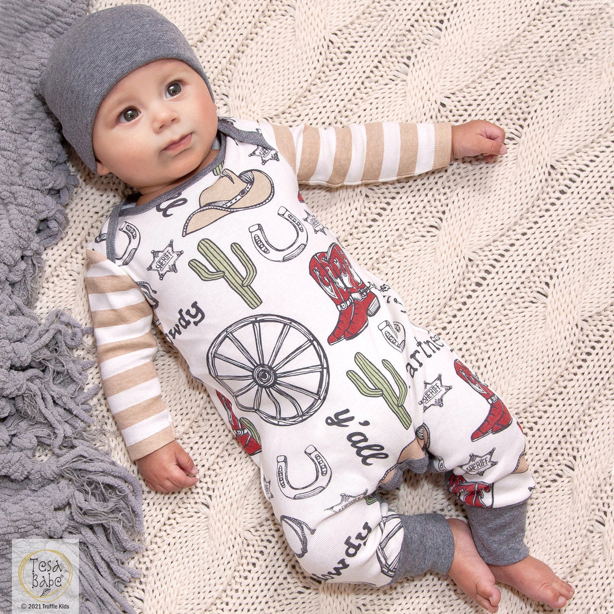 3-Pc Gift Set Cowboy - Tesa Babe - Flyclothing LLC