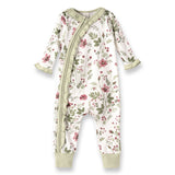 Pretty Petals Bamboo Zipper Romper - Tesa Babe - Flyclothing LLC
