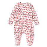 Christmas Ho-Ho-Ho Bamboo Baby Zipper Romper-Family Matching - Tesa Babe - Flyclothing LLC