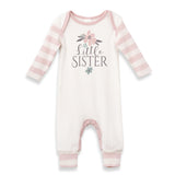Little Sister Baby Girl Cotton Romper - Tesa Babe - Flyclothing LLC