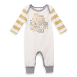 Baby's "You Are My Sunshine" Cotton Romper - Tesa Babe - Flyclothing LLC