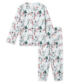 Christmas Snowmen Kids Bamboo Pajama Set - Tesa Babe - Flyclothing LLC