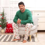 Christmas Santa Adult Bamboo Pajama Pants - Family Matching - Tesa Babe - Flyclothing LLC