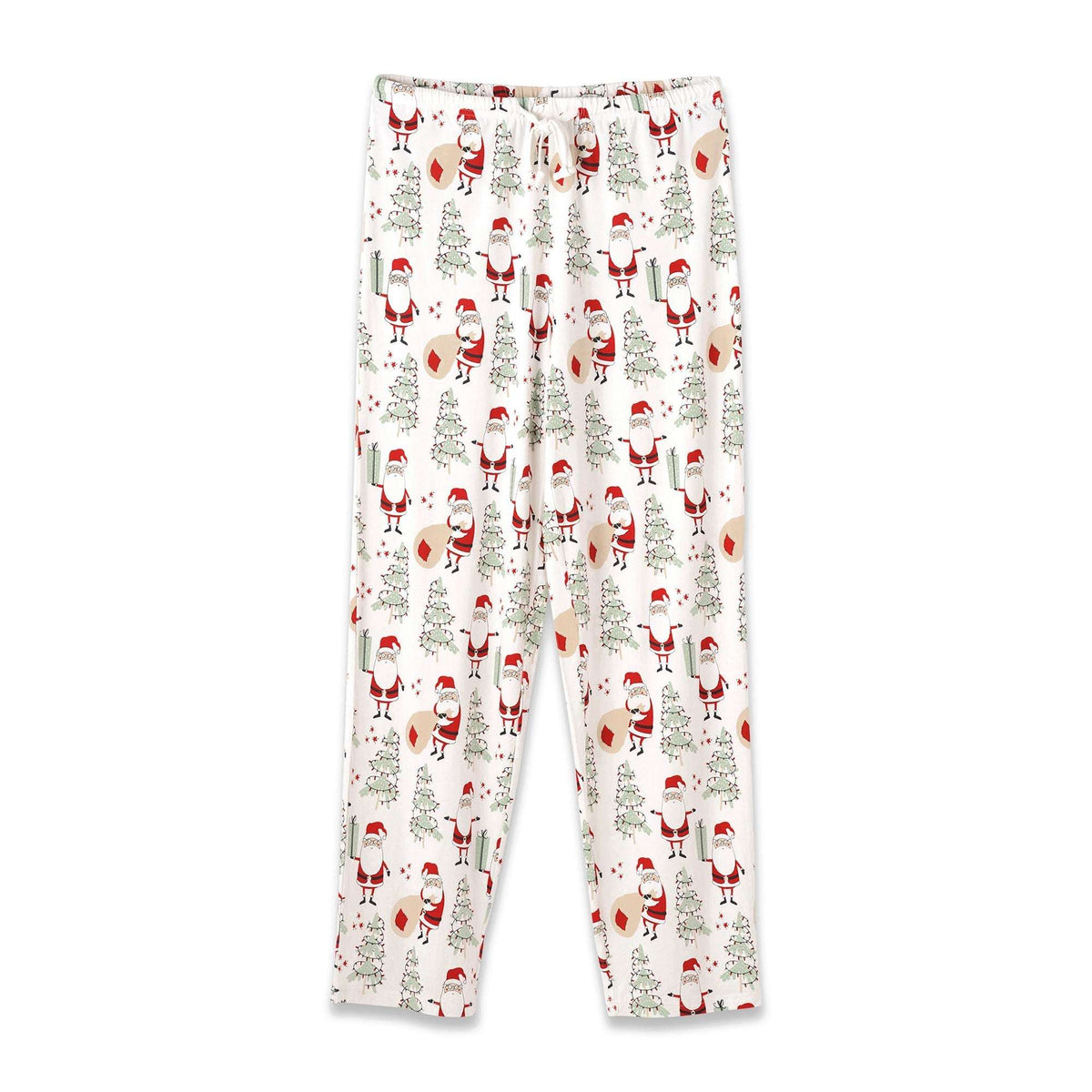 Christmas Santa Adult Bamboo Pajama Pants - Family Matching - Tesa Babe - Flyclothing LLC