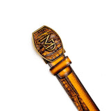 Texas Belt Mustard Brown - Marco Di Milano - Flyclothing LLC