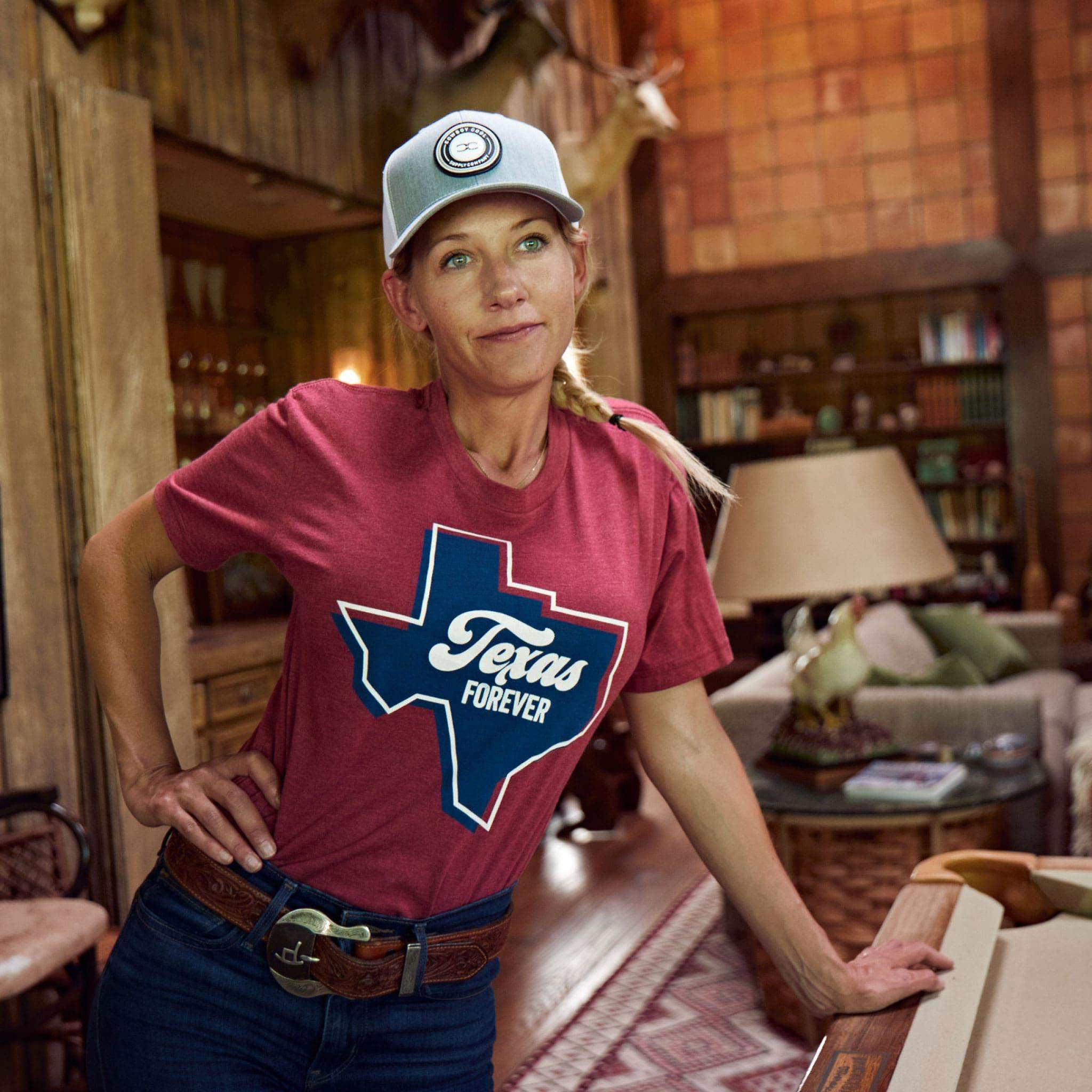 Texas Forever T-Shirt - Cowboy Cool - Flyclothing LLC